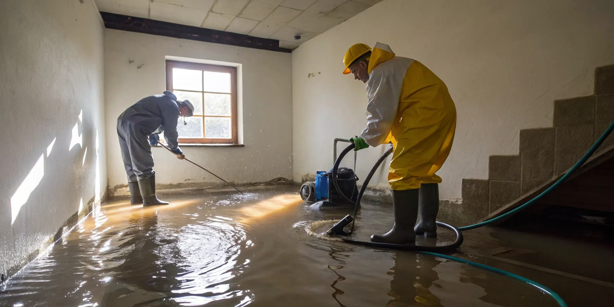 View of Basement Flood Cleanup Services: What to Expect - Drywizard Restoration ...