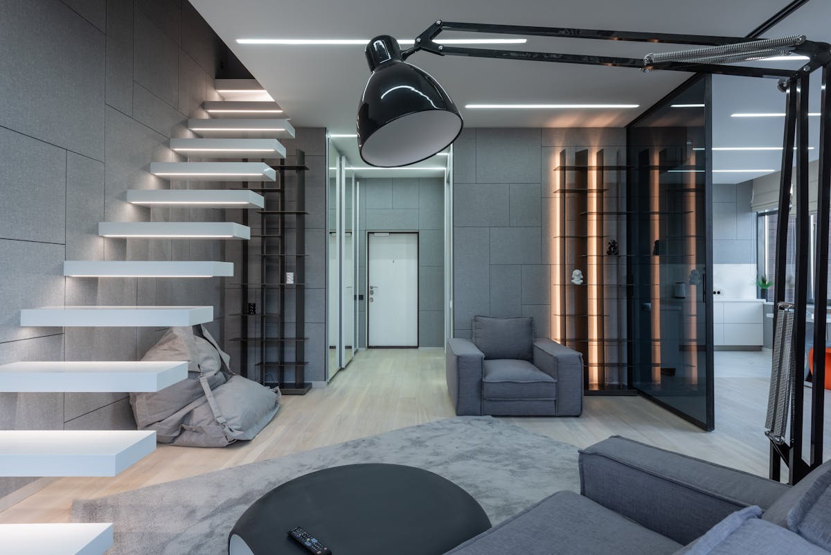 Water stain and discoloration on a ceiling caused by hidden water damage